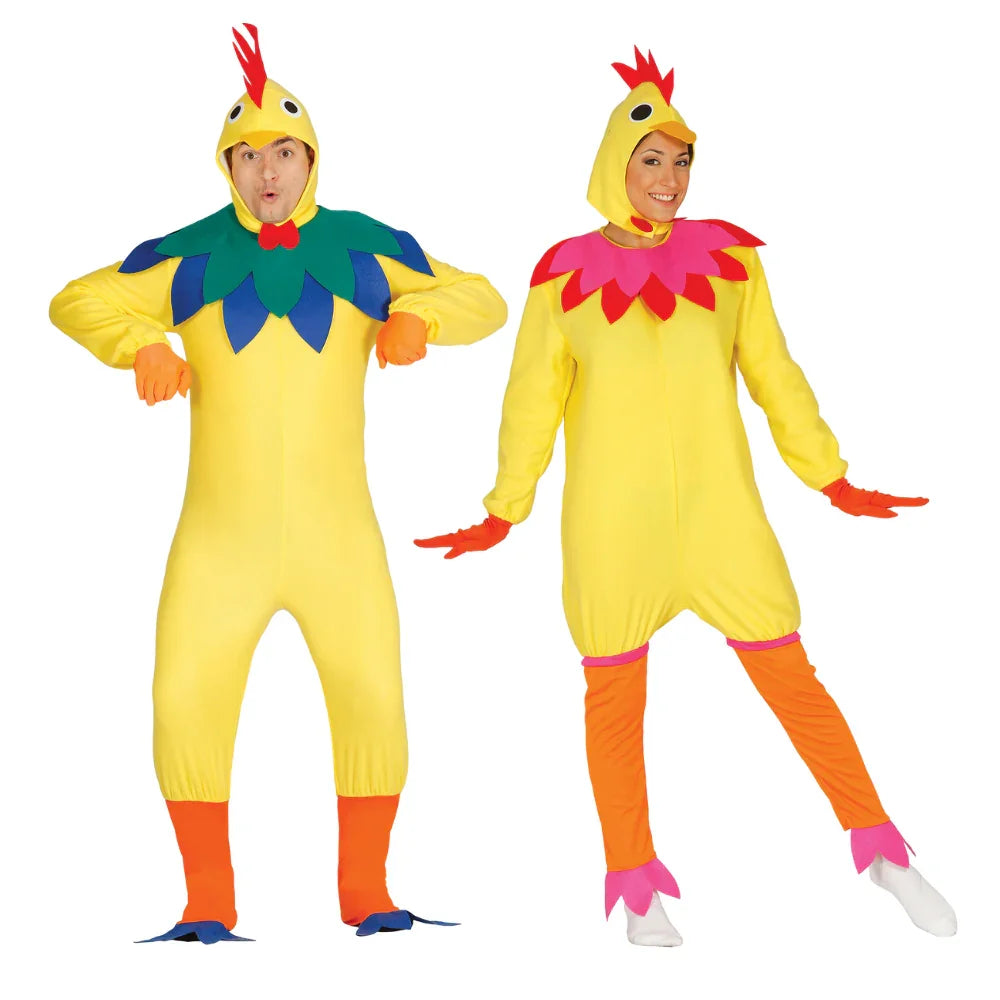 Disfraces en Pareja de Gallo y Gallina Pollo y Gallina Disfraces Simon