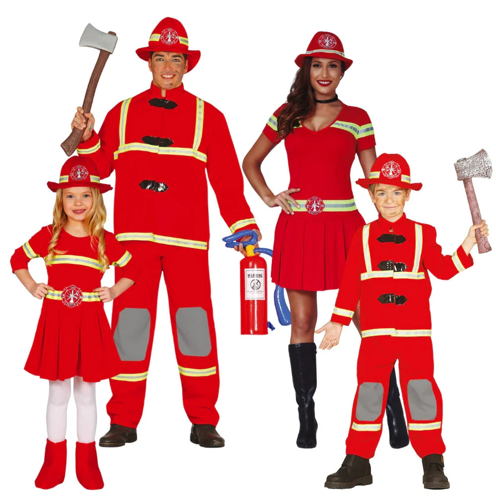 Disfraces para Grupo de Bomberos Bombero Disfraces Simon