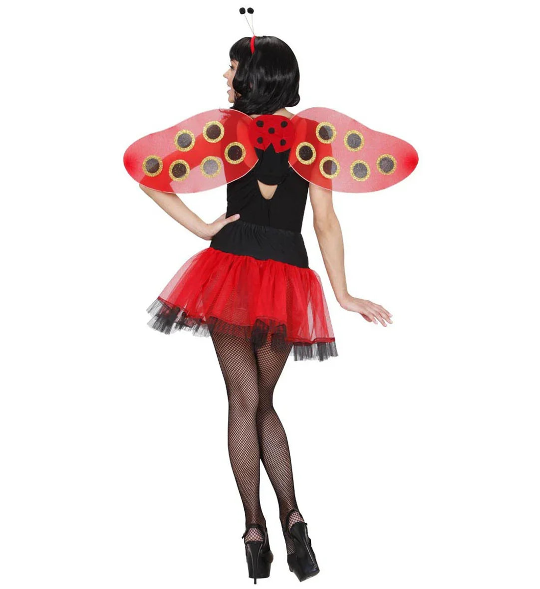 Alas y Diadema de Mariquita Alas Widmann