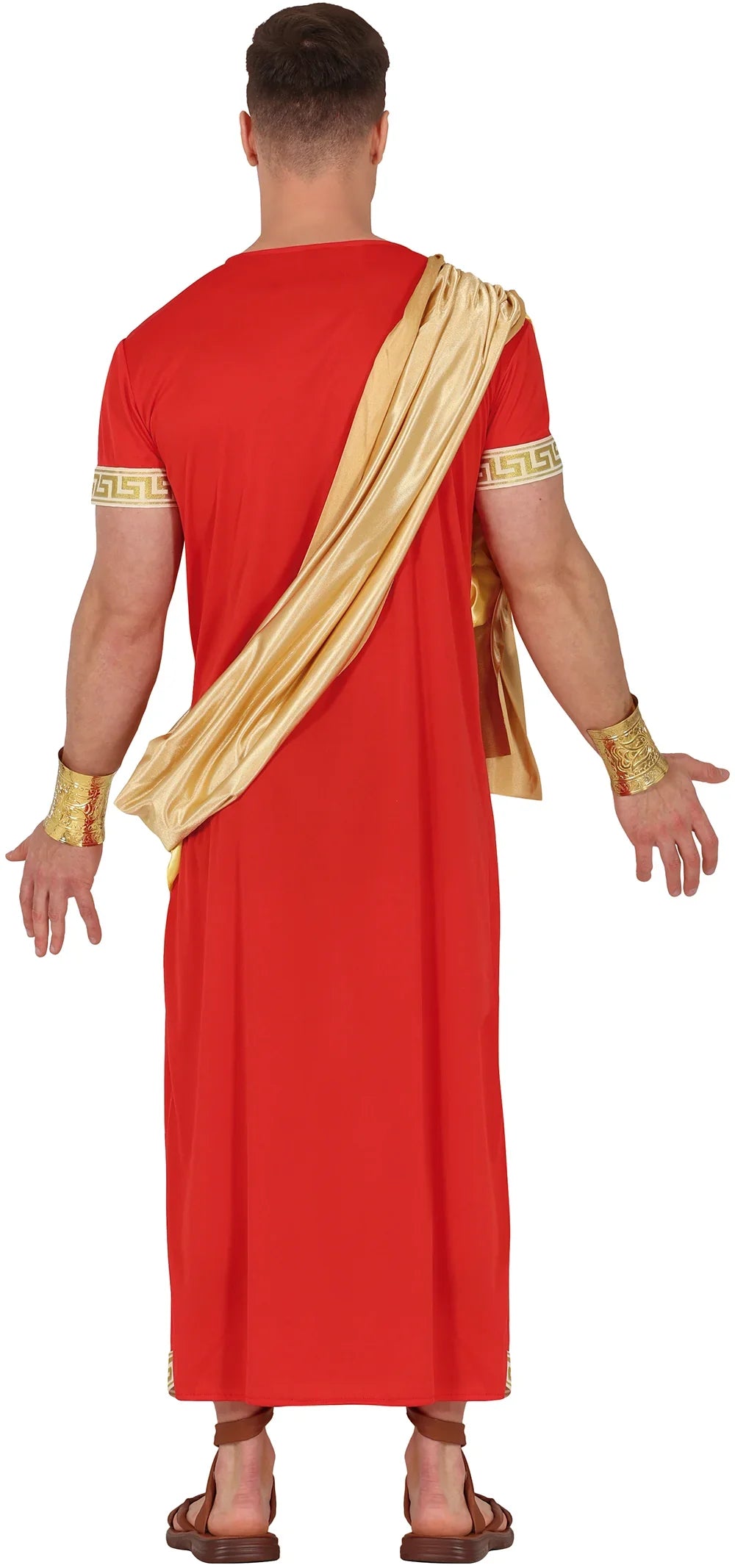 Disfraz de Emperador Romano Rojo para Hombre Senadores Romanos Guirca