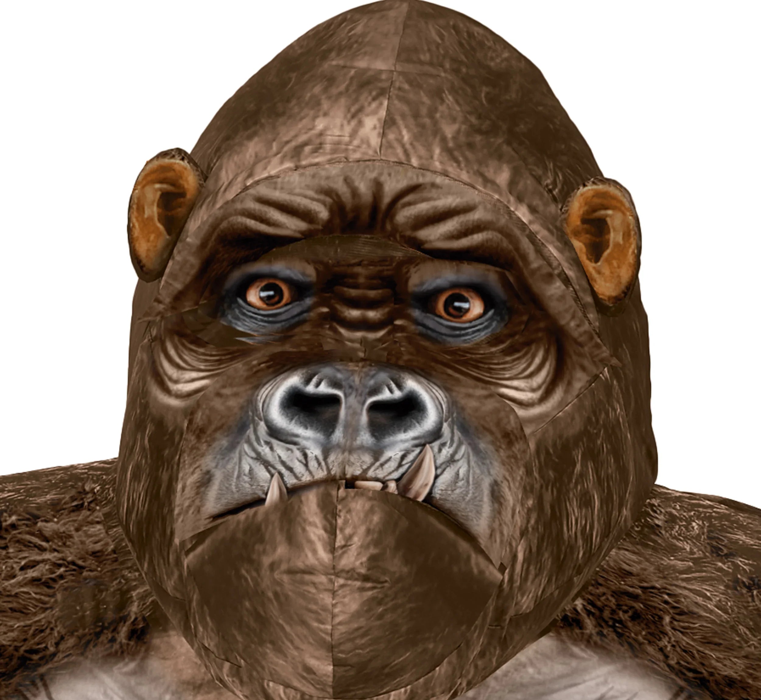 Disfraz de King Kong Furioso Hinchable para Hombre Mono y Gorila Guirca