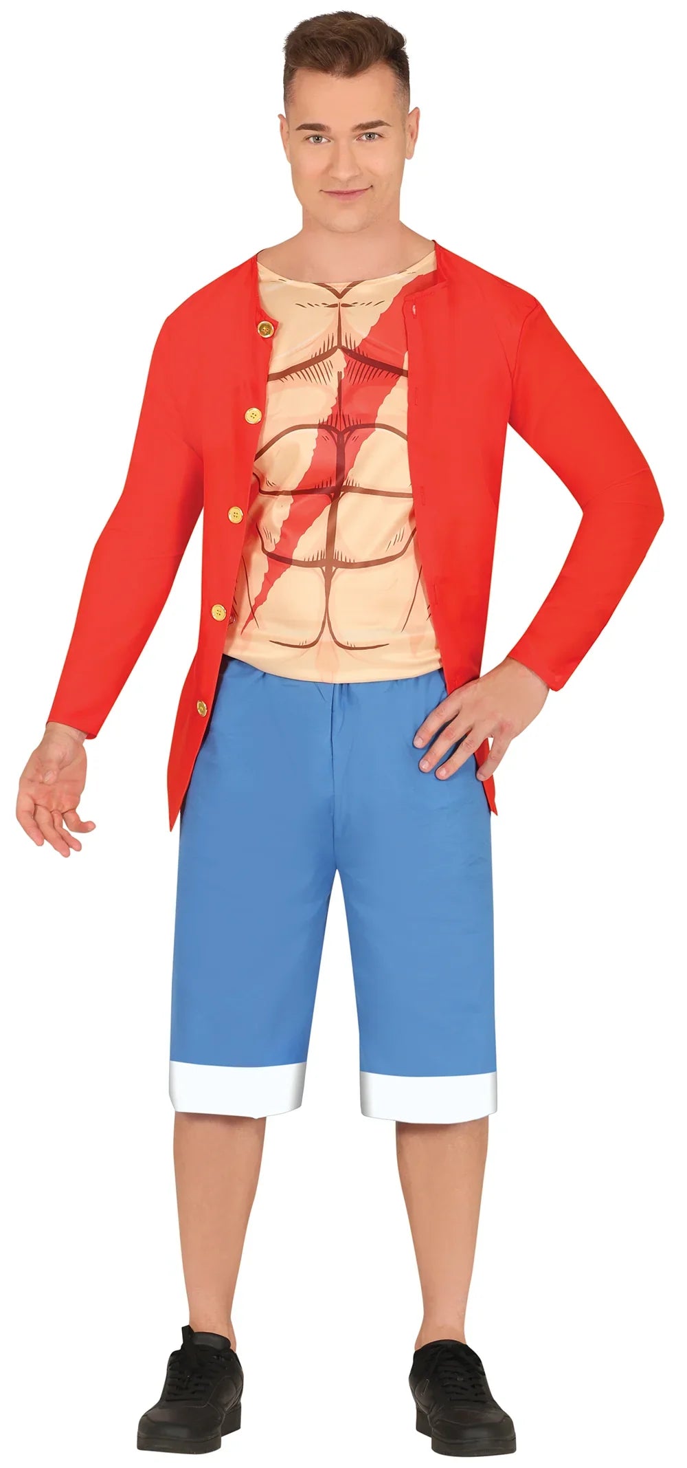 Disfraz de Pirata Luffy para Hombre One Piece Guirca