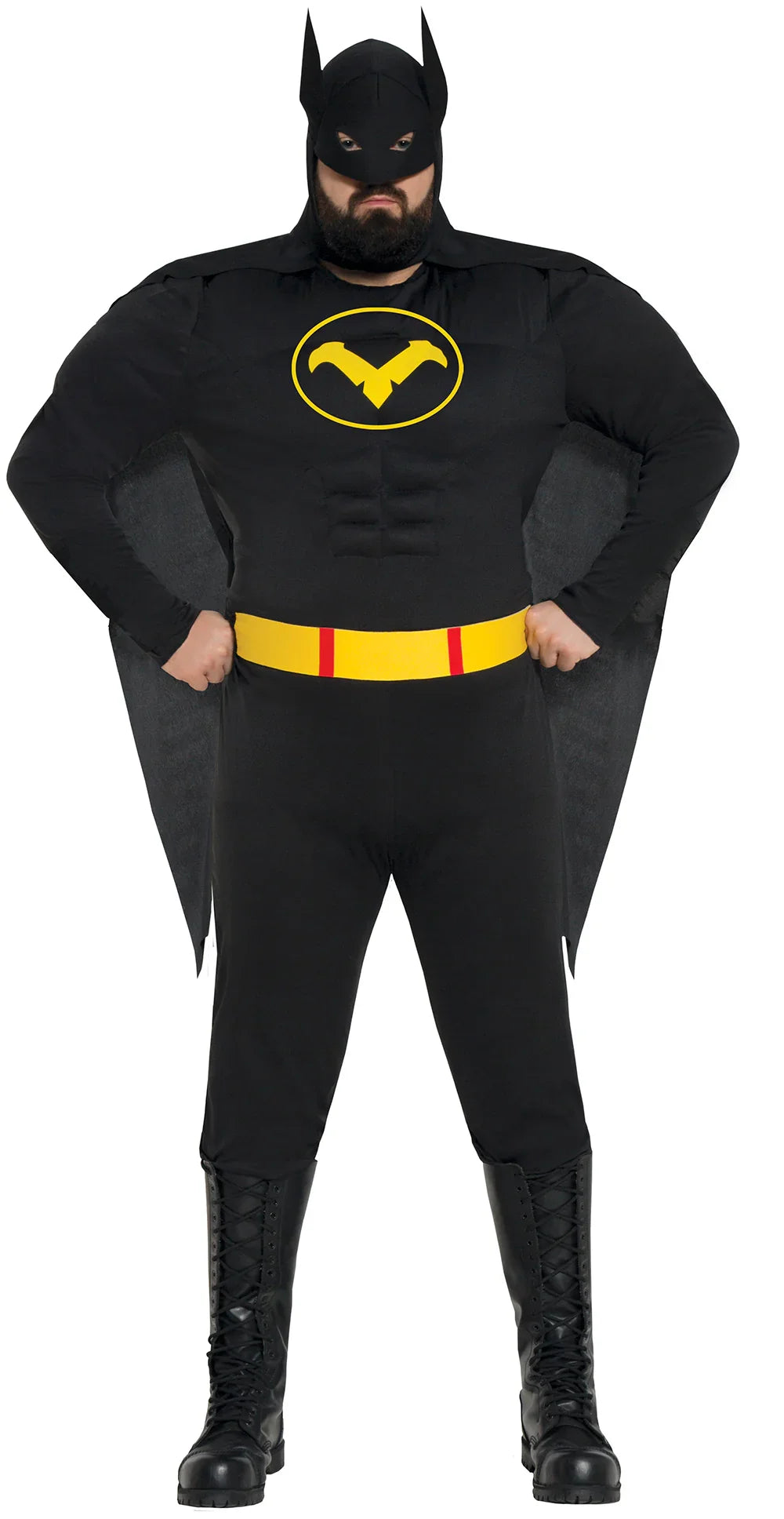 Disfraz de Hombre Murciélago Musculoso para Hombre Batman Guirca XL