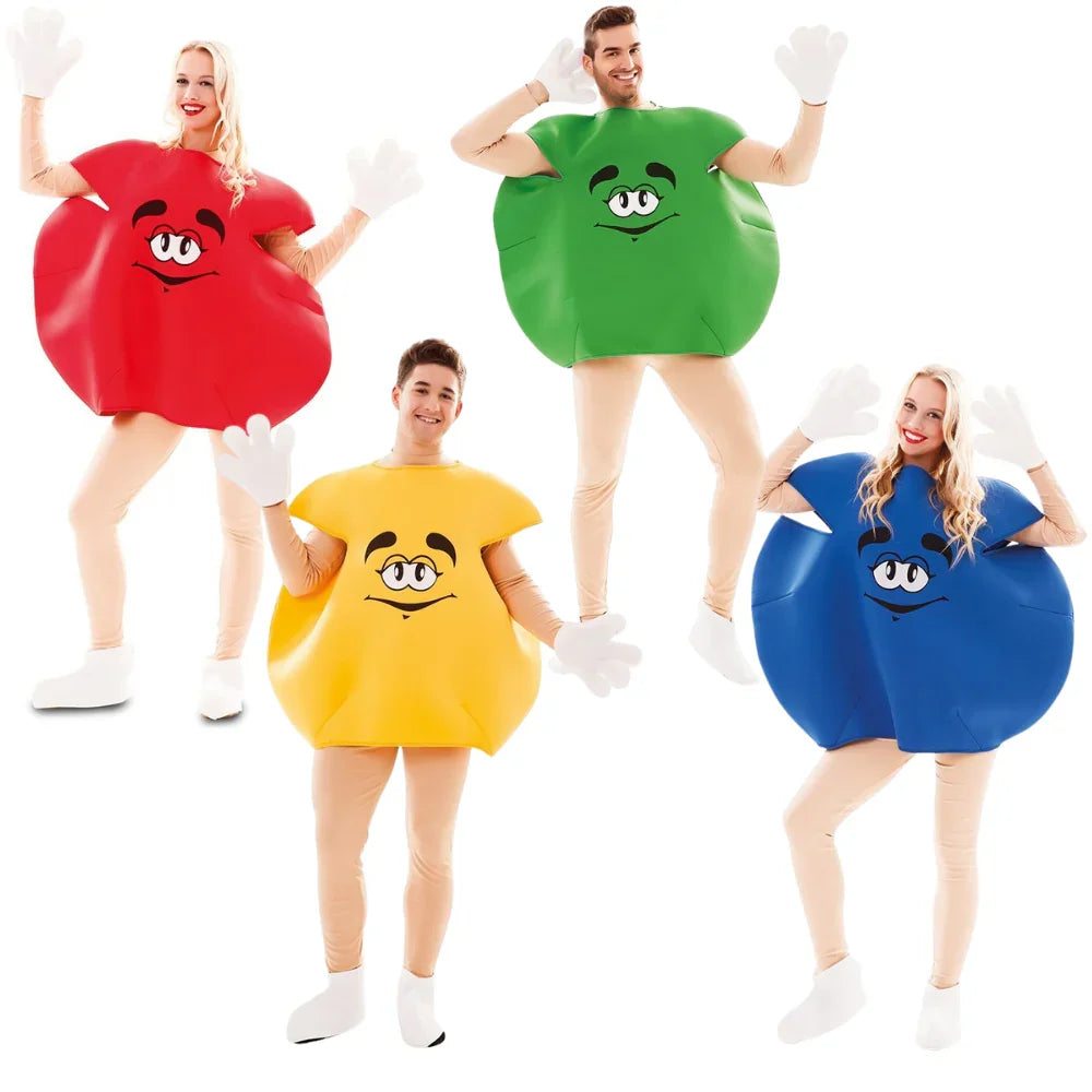 Disfraces para Grupo de Caramelos M&M's Bebida y Comida Disfraces Simon