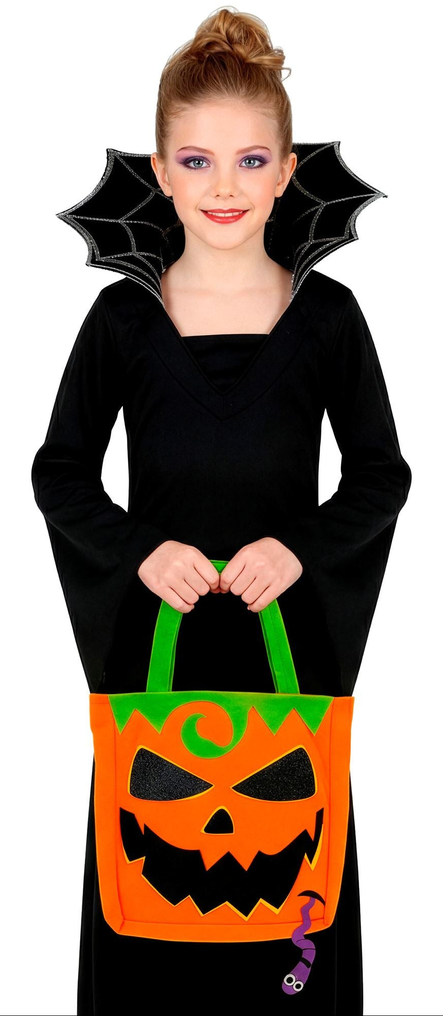 Borsa di Halloween "Trick or Treat" di Zucca per bambini