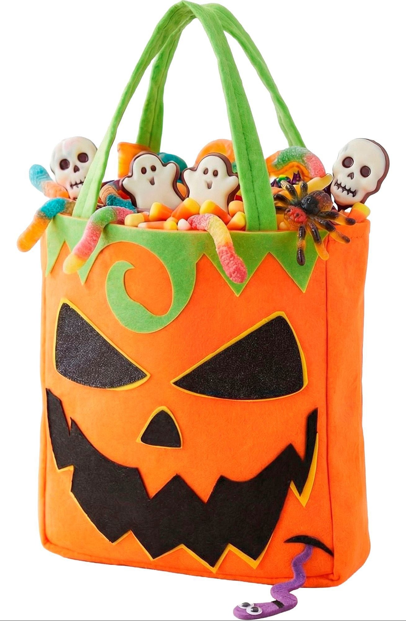 Borsa di Halloween "Trick or Treat" di Zucca per bambini