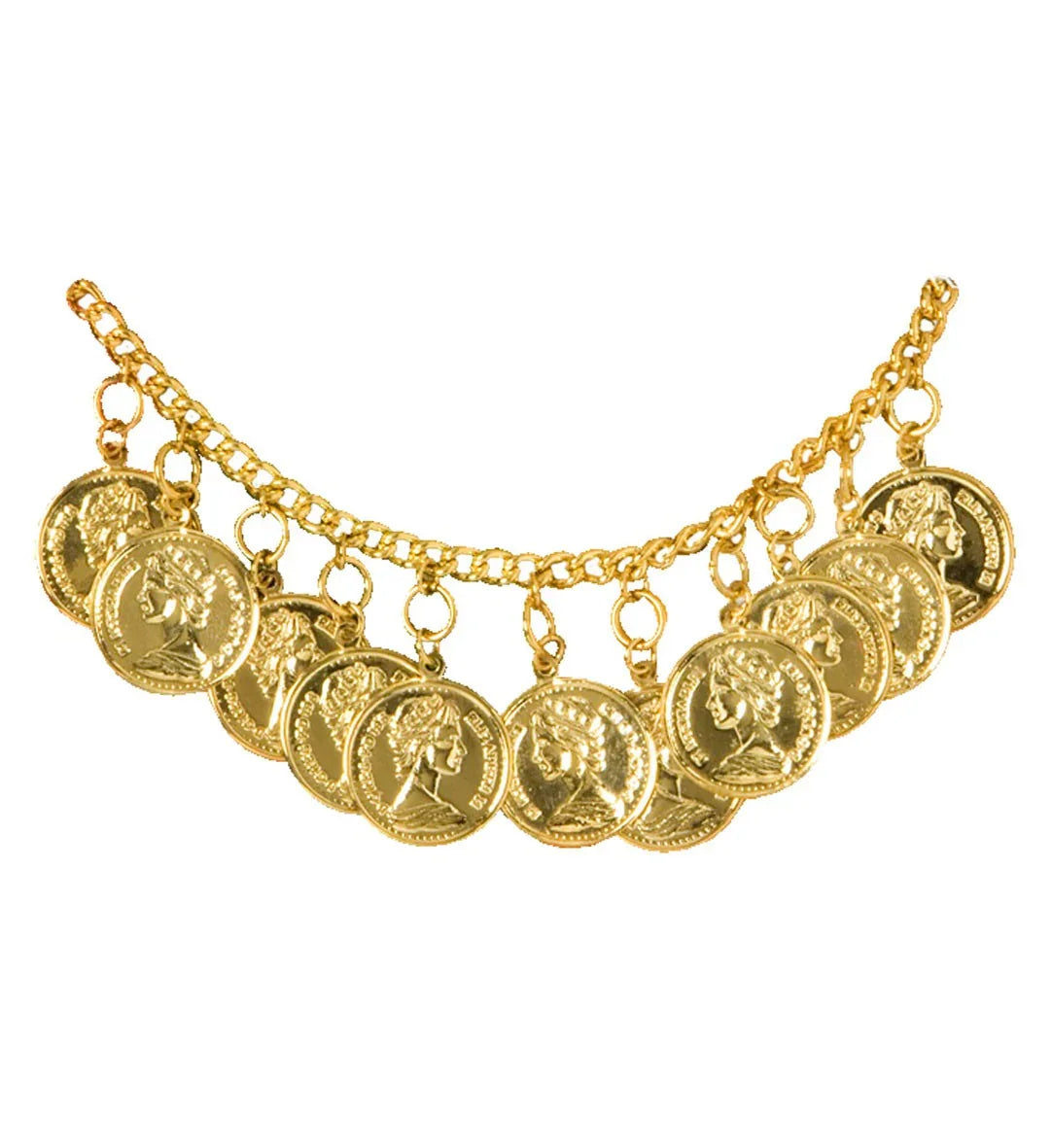 Tobillera con Monedas Doradas Joyas y Bisutería Widmann