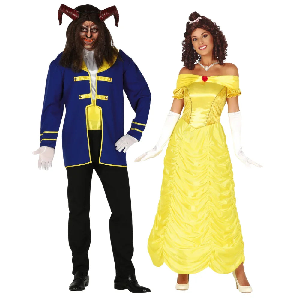Disfraces en Pareja de La Bella y la Bestia La Bella y la Bestia Disfraces Simon