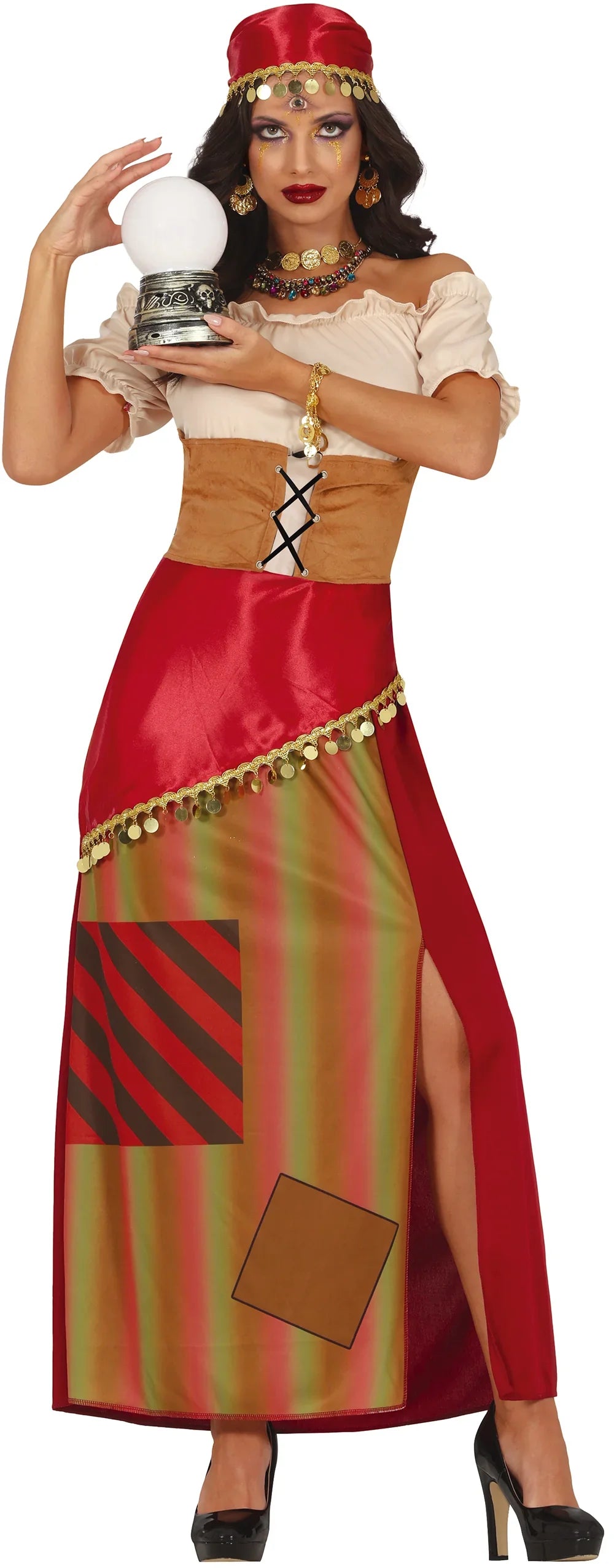 Disfraz de Gitana Vidente para Mujer Gitanas Guirca