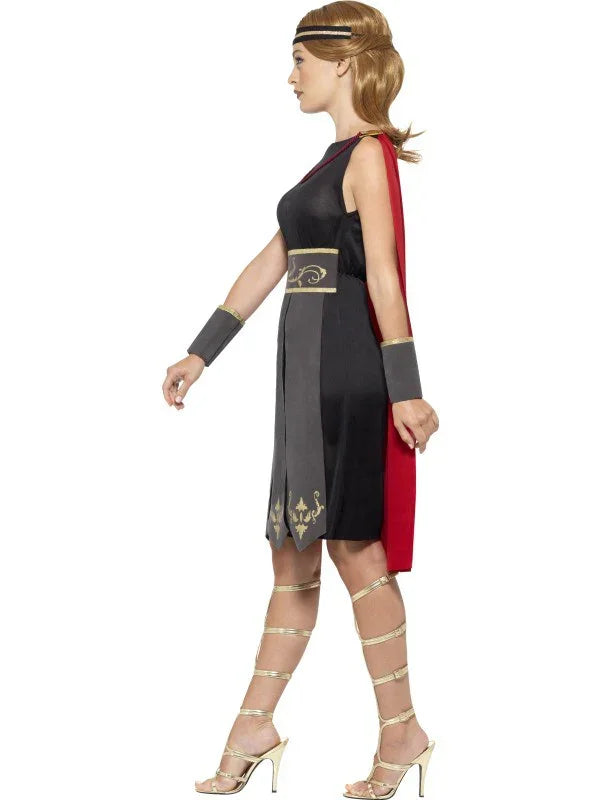 Disfraz de Gladiadora Romana para Mujer Romanos y Griegos Smiffys