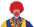 Parrucche da Clown con Ricci Colorati