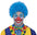 Parrucche da Clown con Ricci Colorati