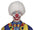 Pelucas de Payaso con Rizos en Colores