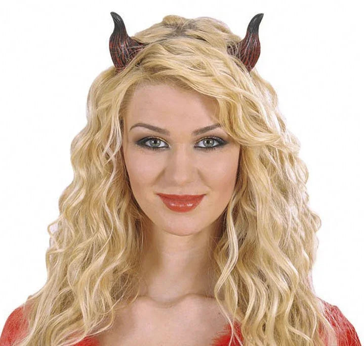 Cuernos de Diablo de Látex Maquillaje Halloween Widmann