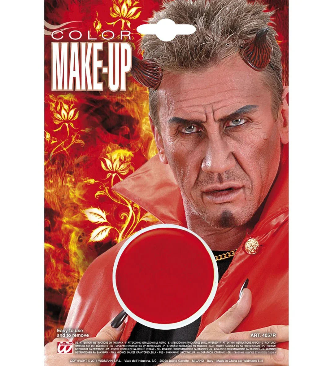 Maquillaje de color Rojo Maquillajes y Pinturas Widmann