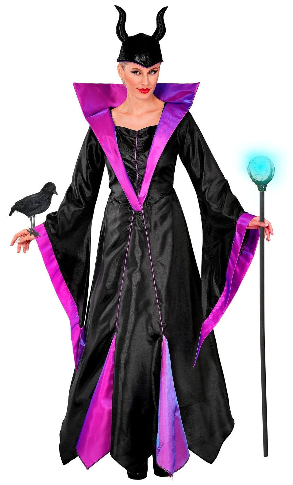Costume Strega Oscura Malefica per Donna