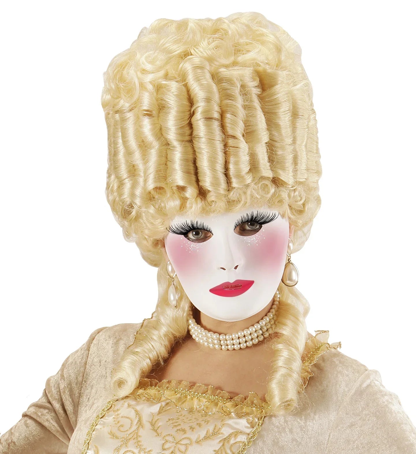 Máscara Blanca para Pintar Máscaras y Caretas Widmann