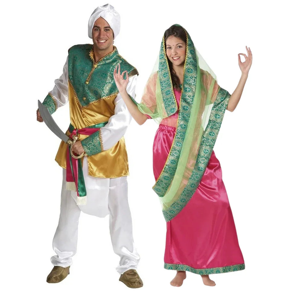 Disfraces en Pareja de Hindús Hindús Disfraces Simon