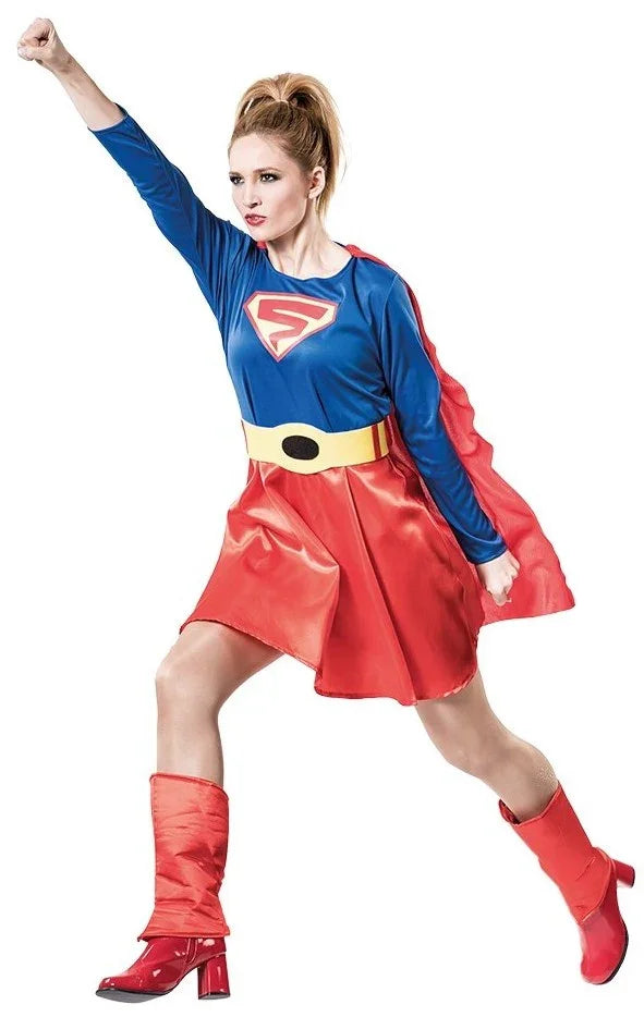 Disfraces en Pareja de Superhombre y Supermujer Superman y Supergirl Disfraces Simon