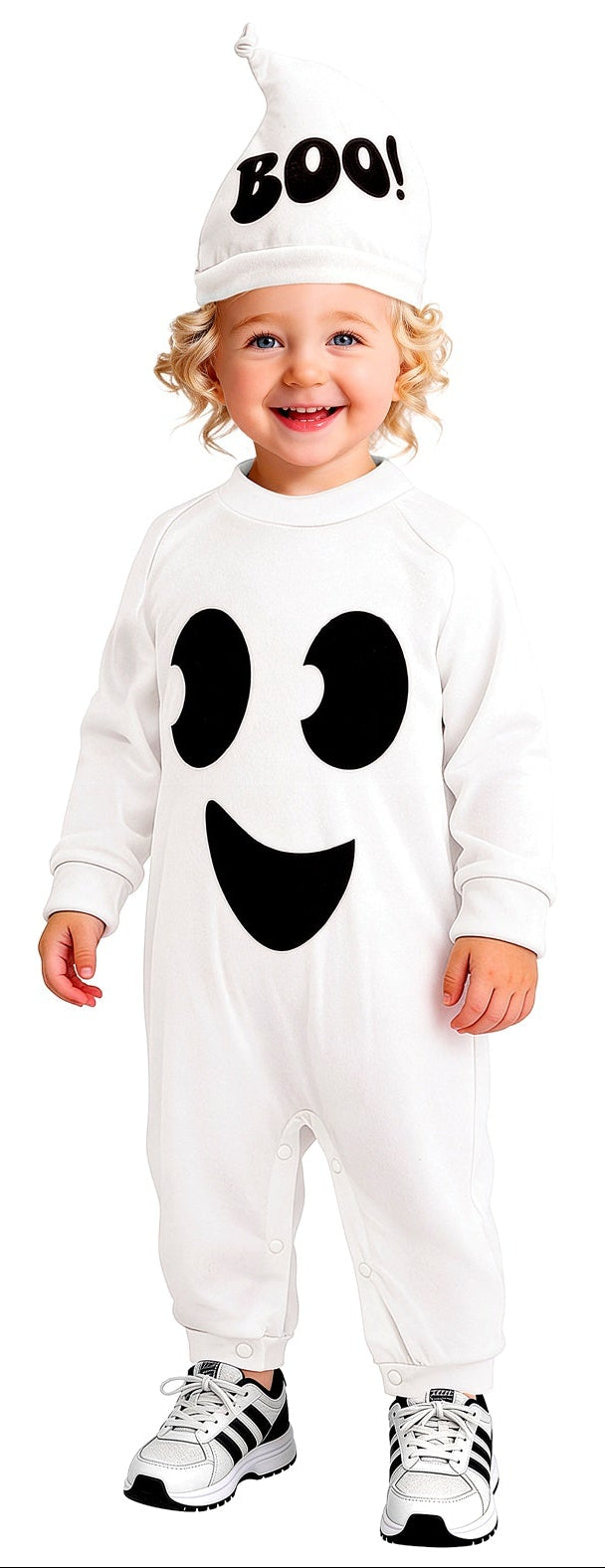 Costume Fantasma Sorridente per Neonato