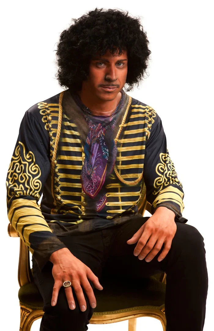 Camiseta de Jimi Hendrix Camisetas Disfraz Viving