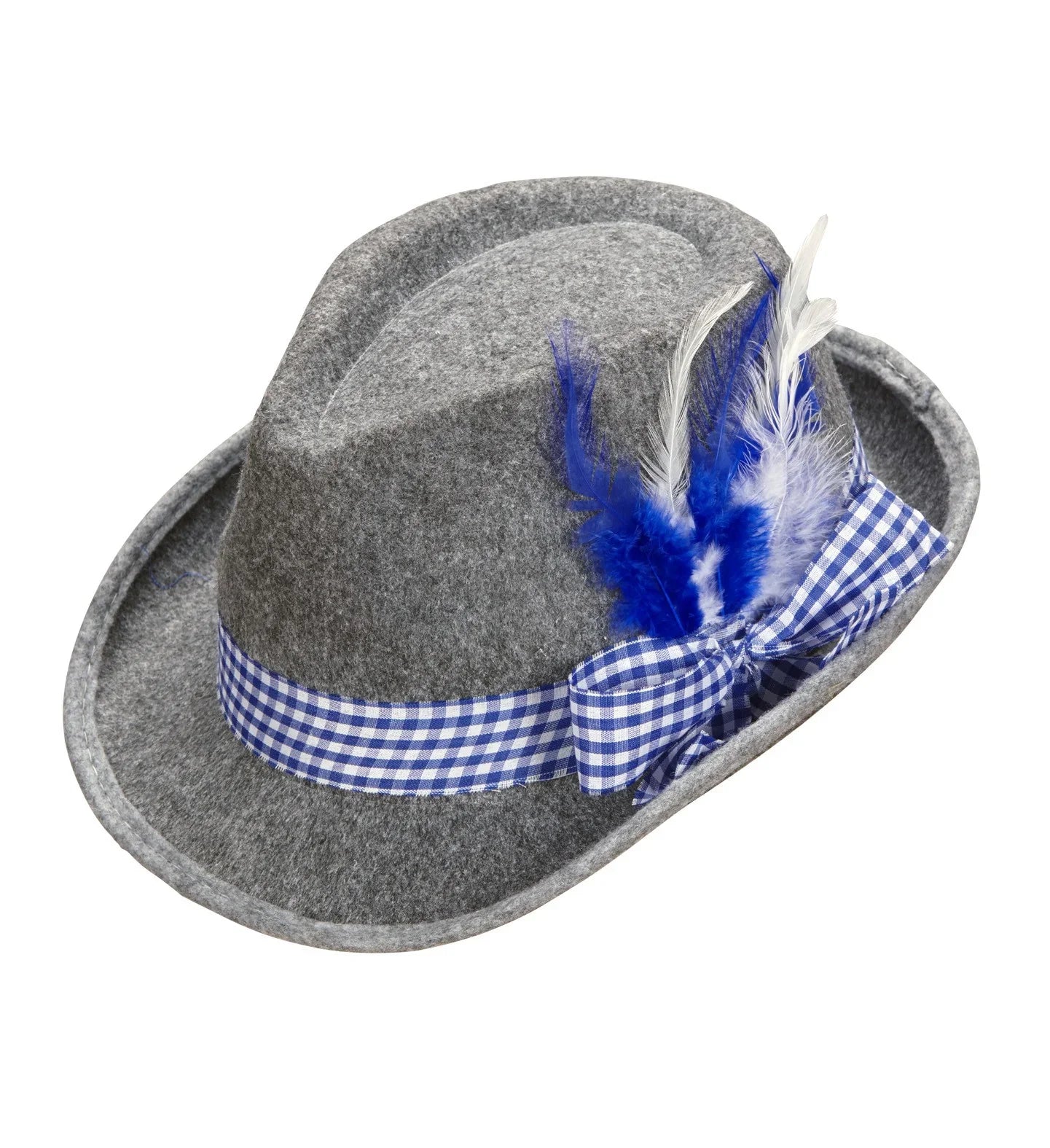 Sombrero Oktoberfest Gris y Azul Sombreros y Gorros Widmann