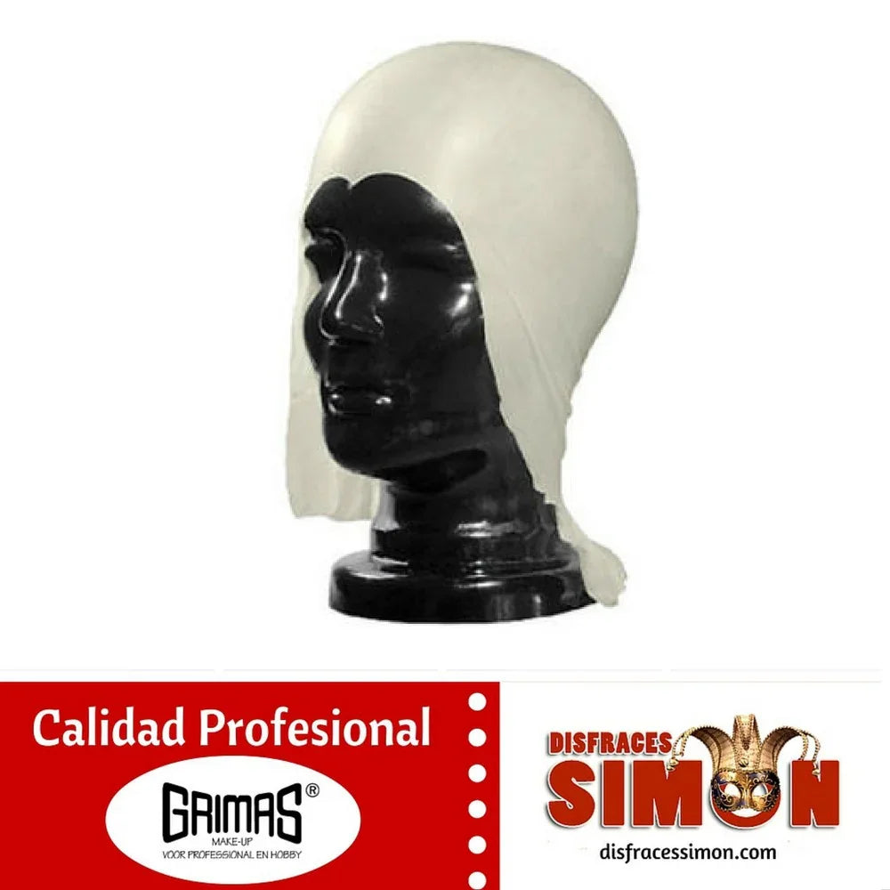 Calva de Látex Profesional Grimas Prótesis y Heridas Grimas