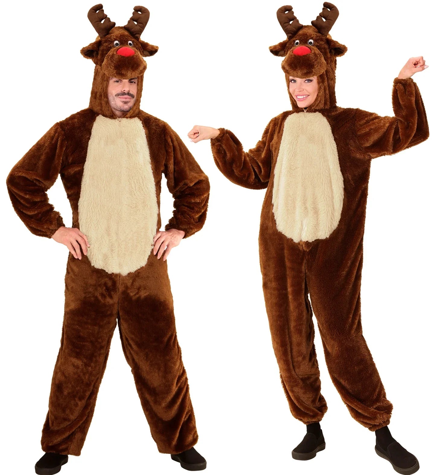 Disfraz de Reno de Peluche para Adulto Renos Widmann