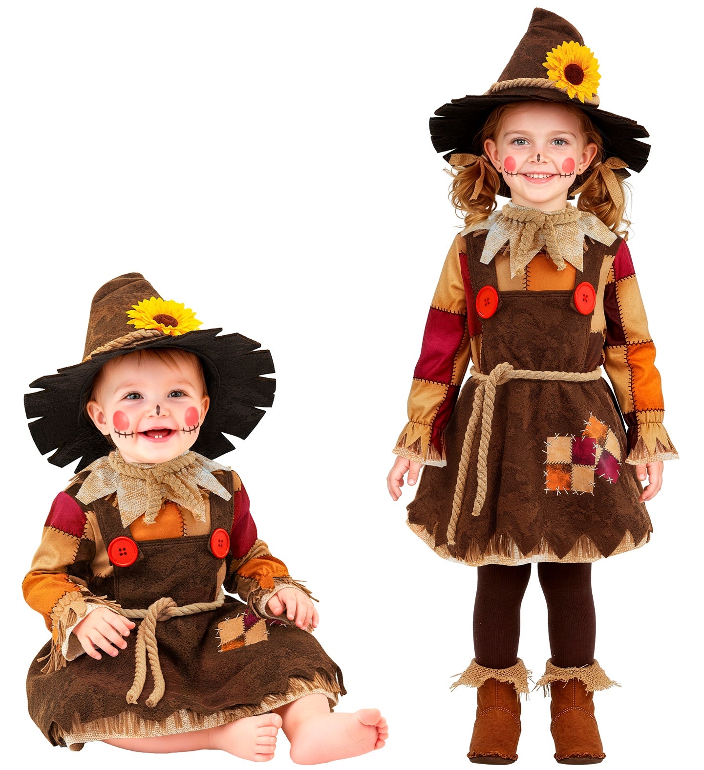 Costume Spaventapasseri Divertente per Neonato