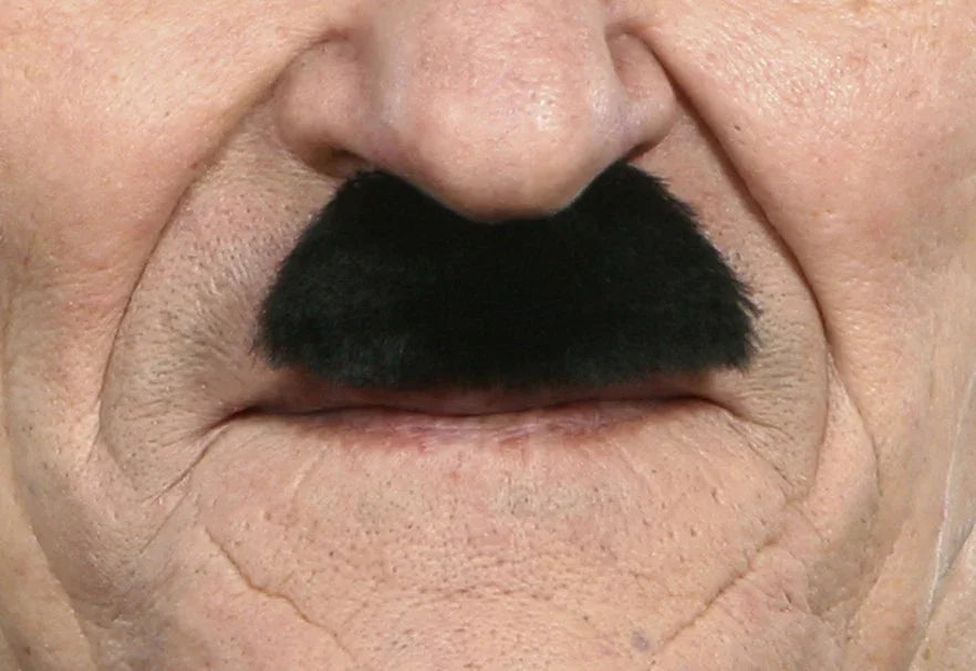 Bigote de Chaplin Negro Barbas y Bigotes Viving