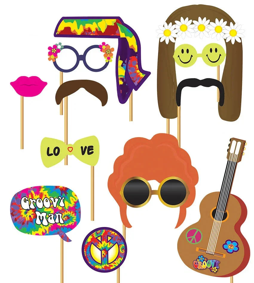 Set Hippie para Photocall Complementos Photocall Guirca