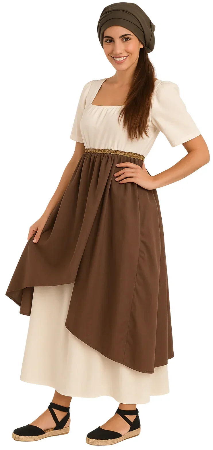 Disfraz de Artesana Medieval para Mujer Taberneras y Campesinas Medievales Llopis