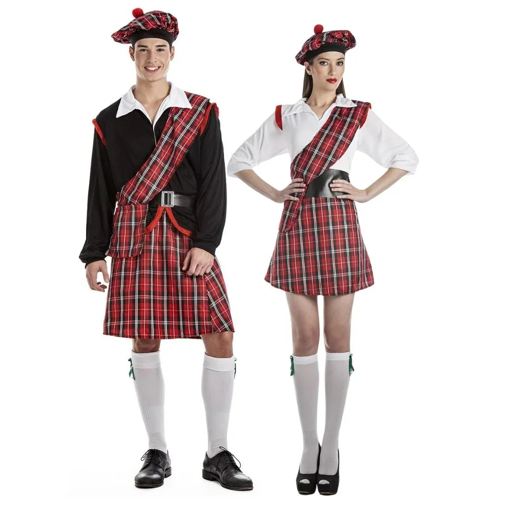 Disfraces en Pareja de Escoceses Escoceses Disfraces Simon