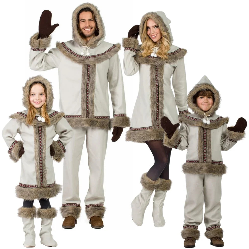 Disfraces para Grupo de Esquimales Nórdicos Esquimal Disfraces Simon