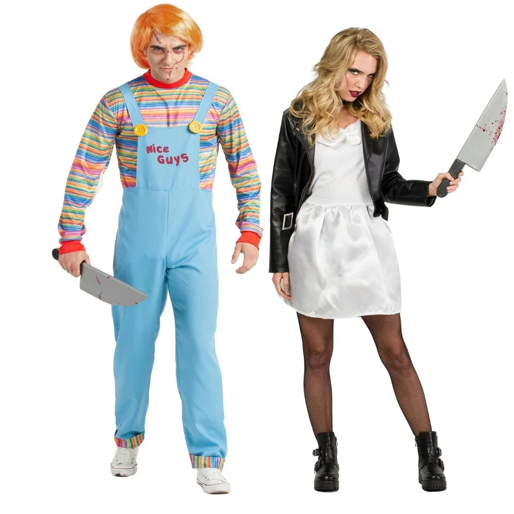 Disfraces en Pareja de Chucky y Tiffany Chucky - El Muñeco Diabólico Disfraces Simon