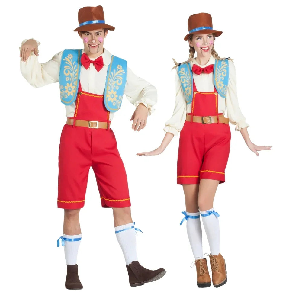 Disfraces en Pareja de Pinocho Pinocho Disfraces Simon