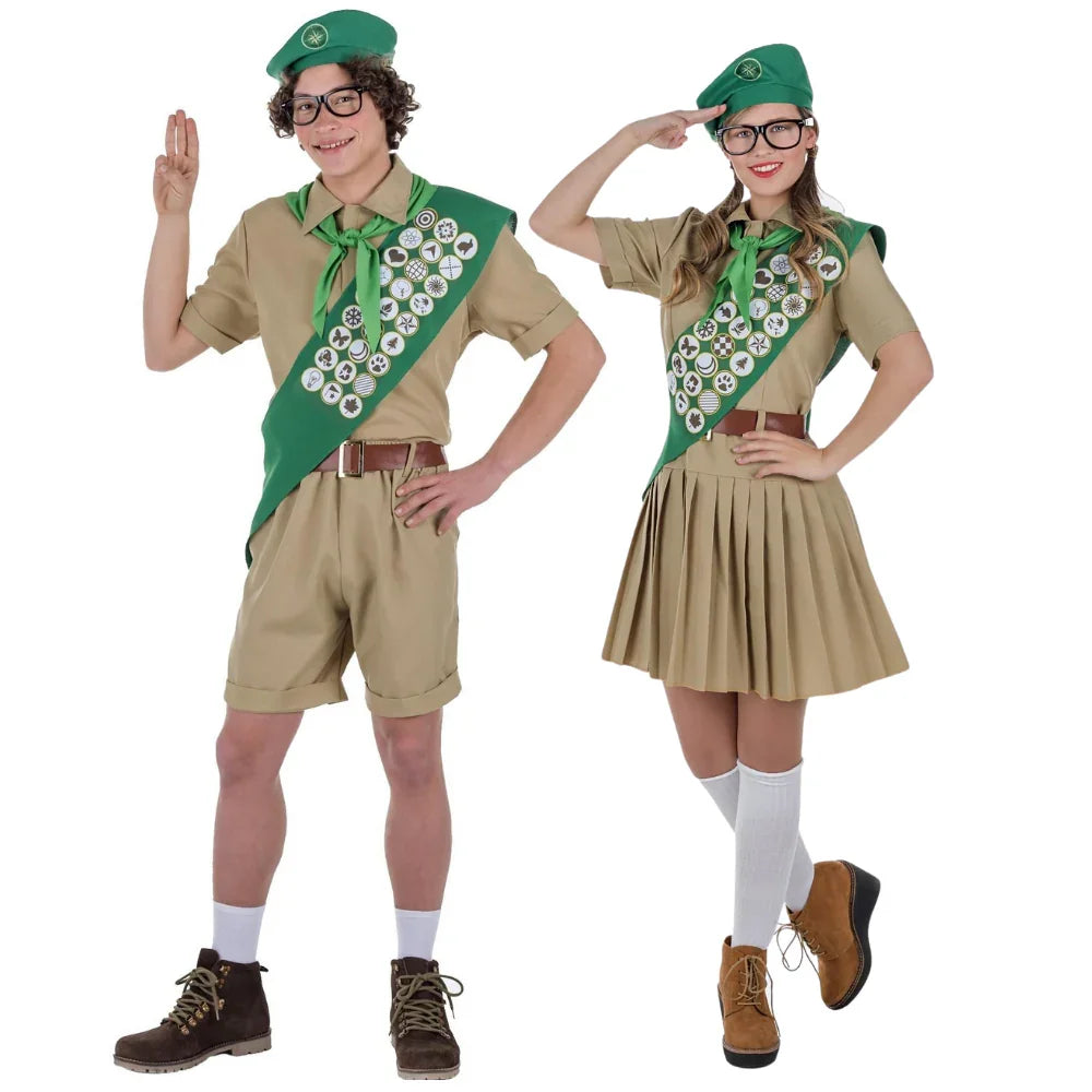 Disfraces en Pareja de Boy Scout Exploradores Disfraces Simon