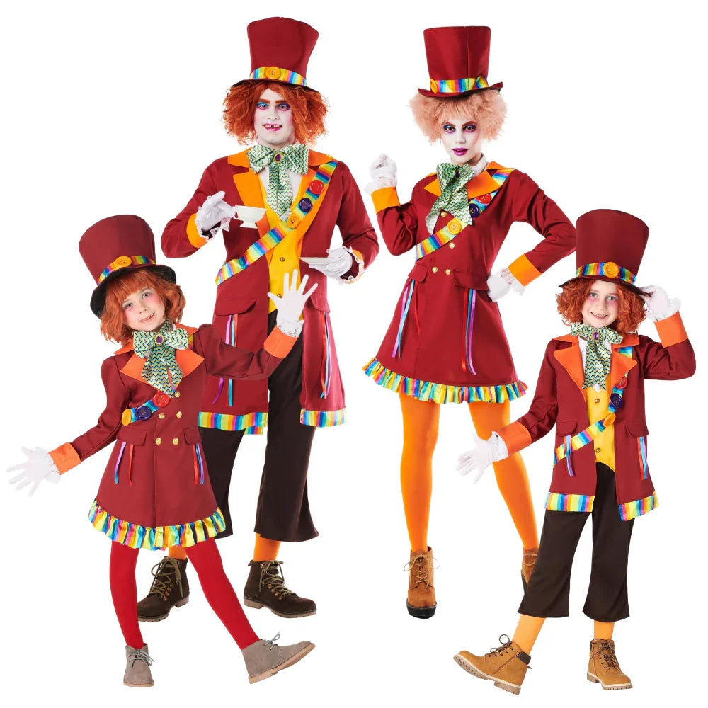Disfraces para Grupo de Sombrerero Loco Granate Sombrerero Loco Disfraces Simon