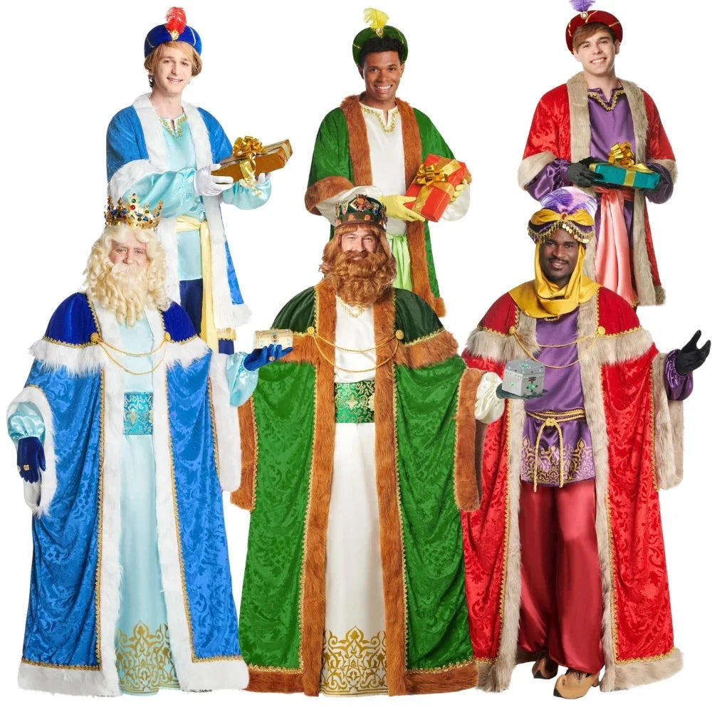 Disfraces para Grupo de Reyes Magos y Pajes Navideños Reyes Magos y Pajes Disfraces Simon