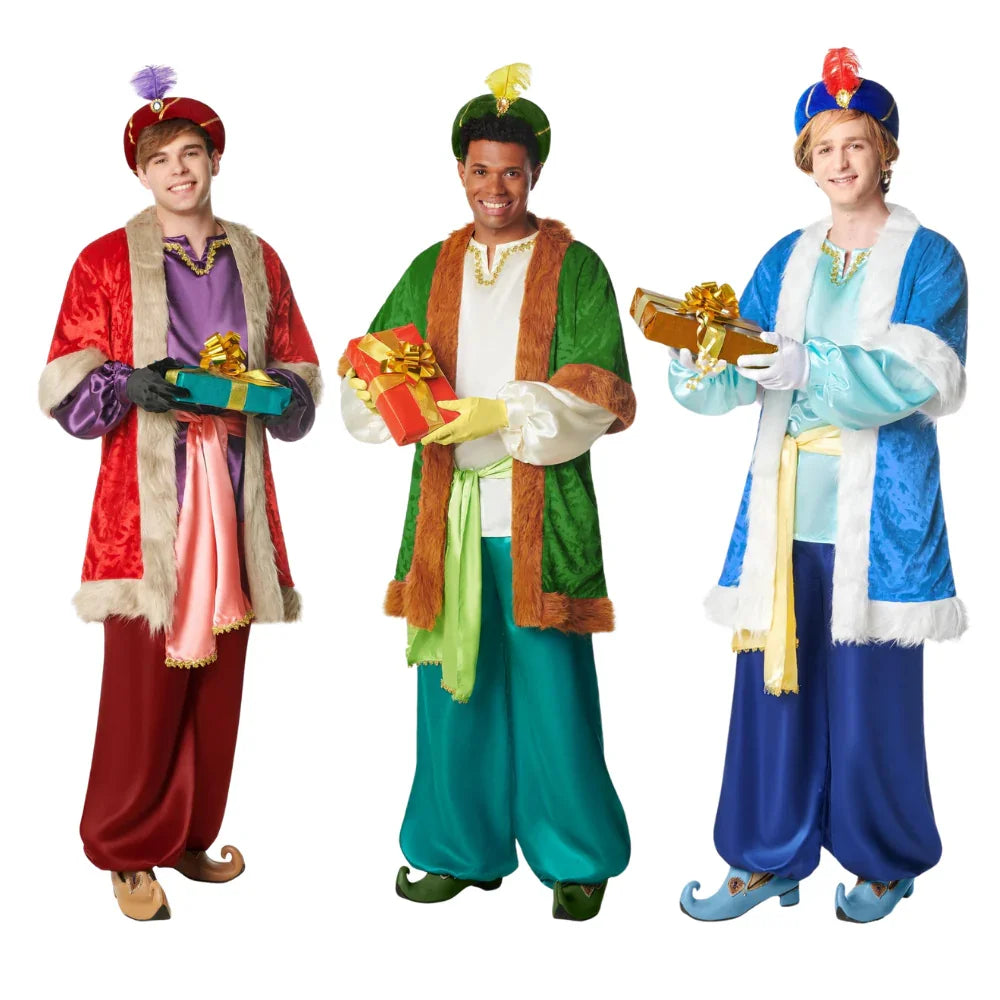 Disfraces para Grupo de Pajes Navideños Pajes Reales Disfraces Simon