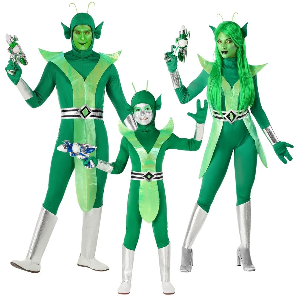 Disfraces para Grupo de Alien Verde Extraterrestres Disfraces Simon
