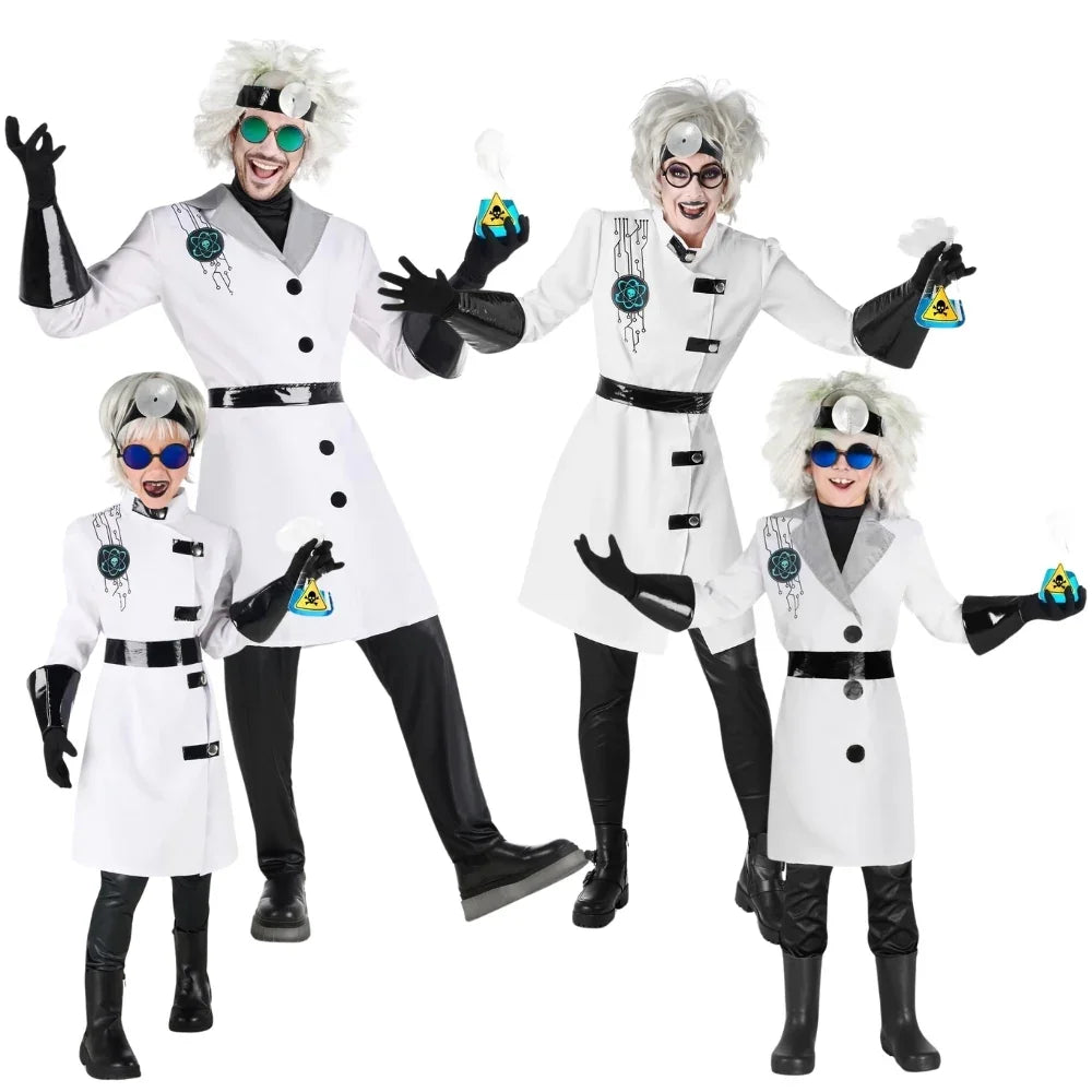 Disfraces para Grupo de Científico Loco Científico Loco Disfraces Simon