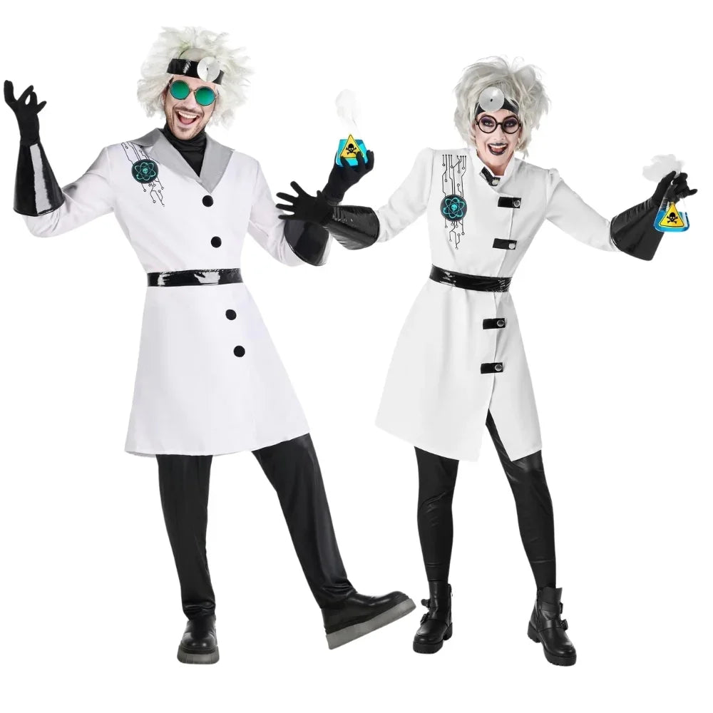 Disfraces en Pareja de Científico Loco Científico Loco Disfraces Simon