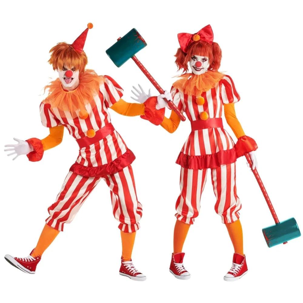 Disfraces en Pareja de Payasos del Circo del Terror Payasos Asesinos Disfraces Simon