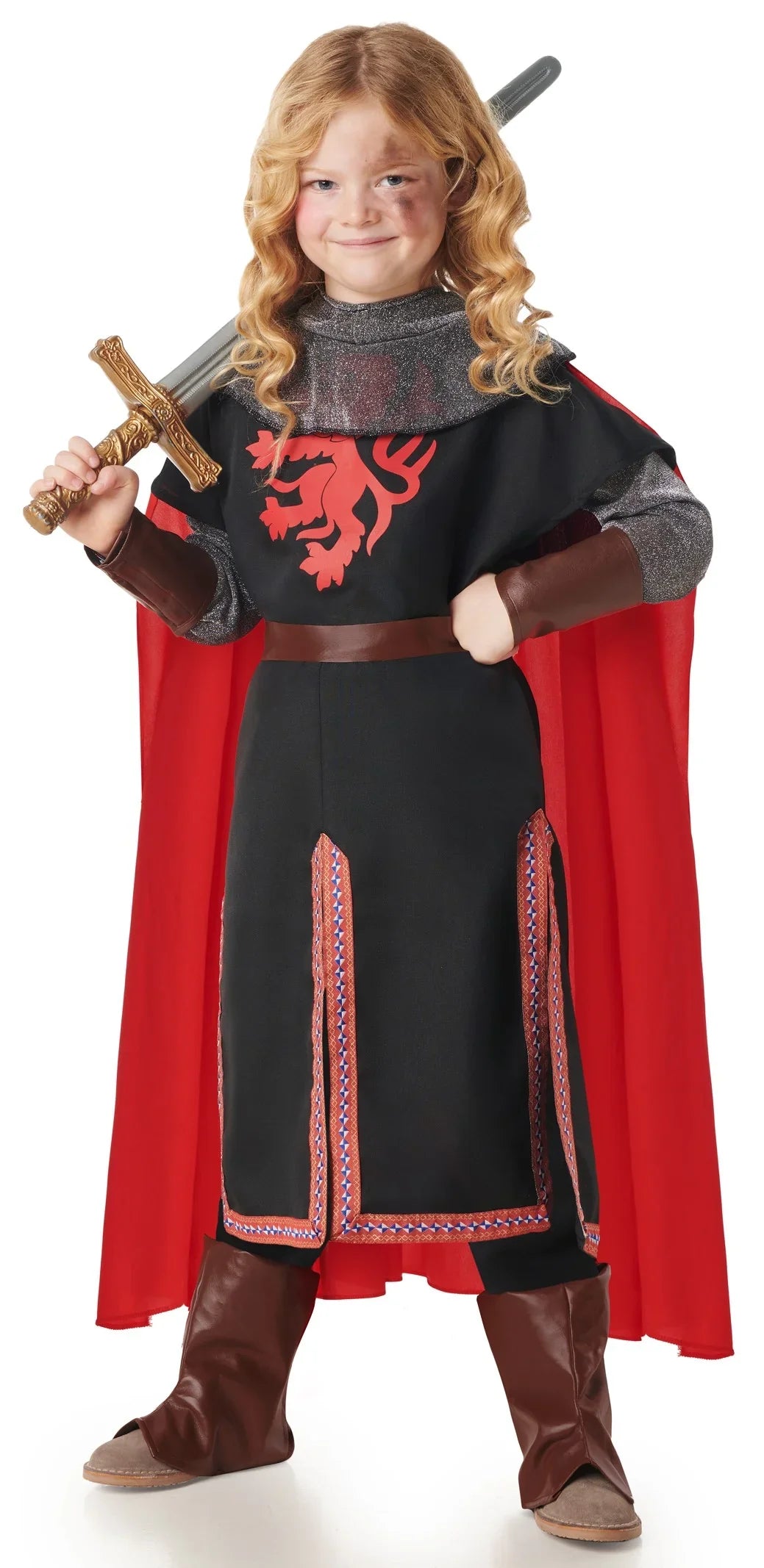 Disfraz de Caballero Medieval León Infantil Caballeros y Cruzados Medievales Kimokawaii