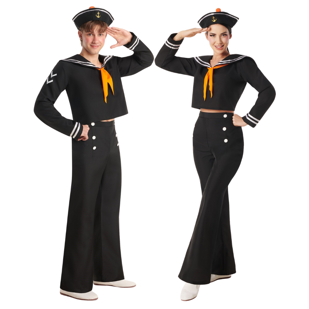Disfraces en Pareja de Marinero Negro