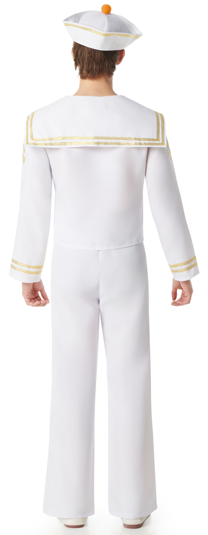 Disfraz de Marinero Blanco para Hombre Marineros Kimokawaii