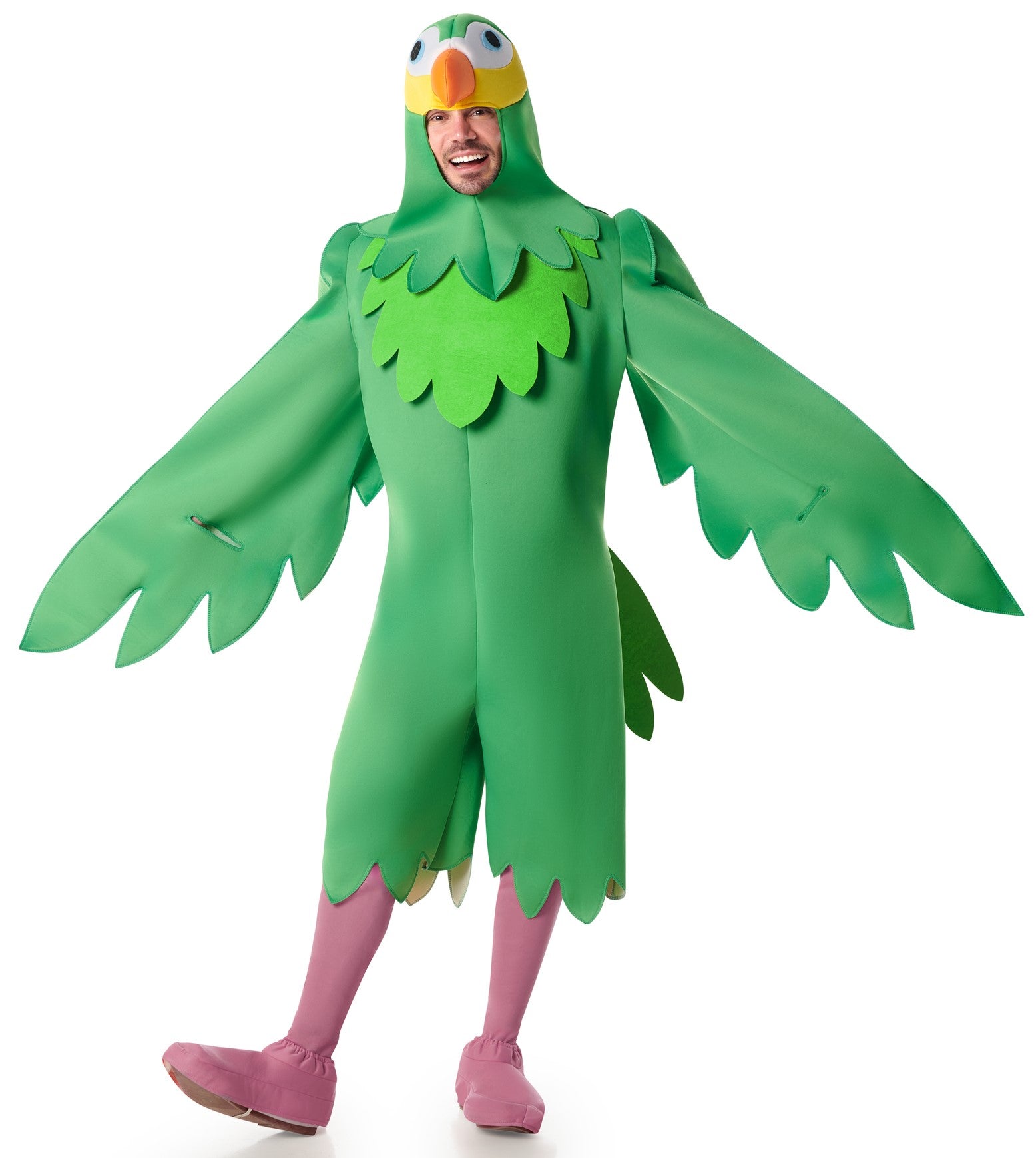 Disfraces en Pareja de Pájaro Papagayo