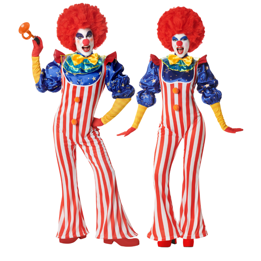 Costumi in Coppia da Clown Americano