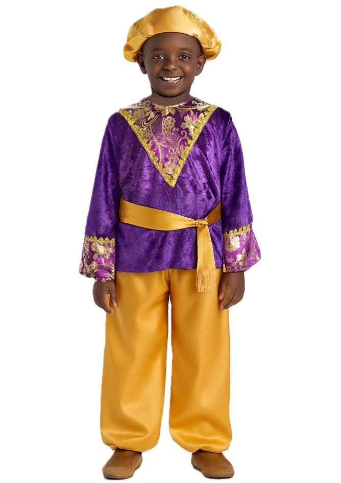 Disfraz de Paje del Rey Baltasar para Niño